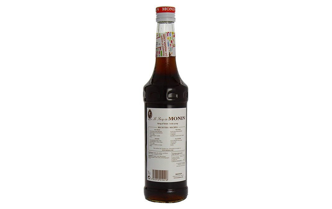 Monin Irish Syrup    Glass Bottle  700 millilitre